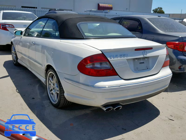 2009 MERCEDES-BENZ CLK 550 WDBTK72F29T104324 image 2