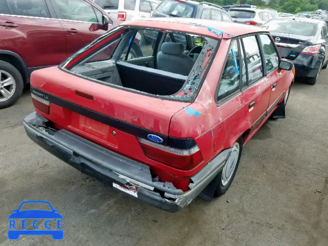 1990 FORD ESCORT LX 1FAPP9599LT129384 Bild 3