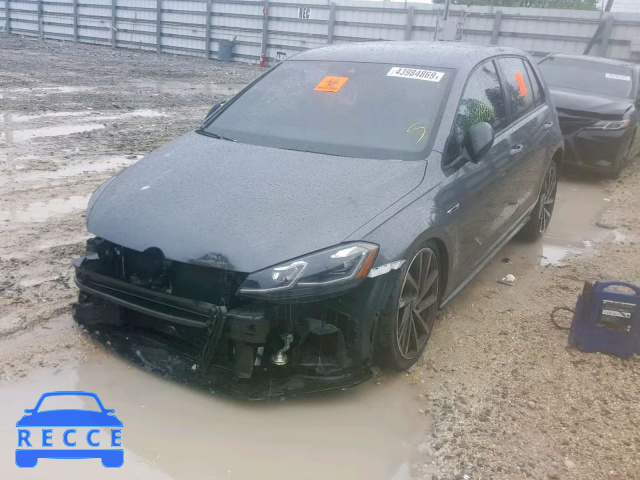 2018 VOLKSWAGEN GOLF R WVWWF7AU2JW086476 зображення 1