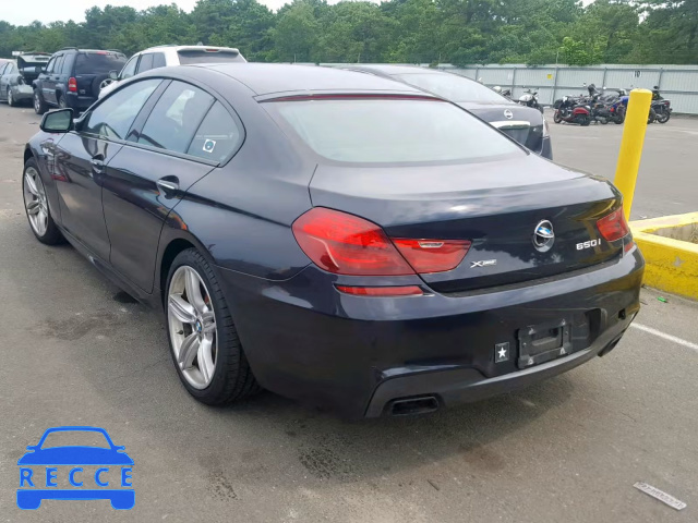 2014 BMW 650 XI WBA6B4C56ED760322 image 2