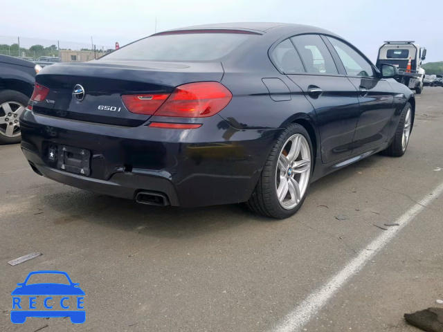 2014 BMW 650 XI WBA6B4C56ED760322 зображення 3