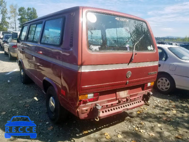 1989 VOLKSWAGEN VANAGON BU WV2YB0252KH051835 image 2