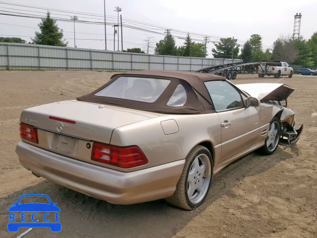 2001 MERCEDES-BENZ SL 500 WDBFA68F11F199625 image 3