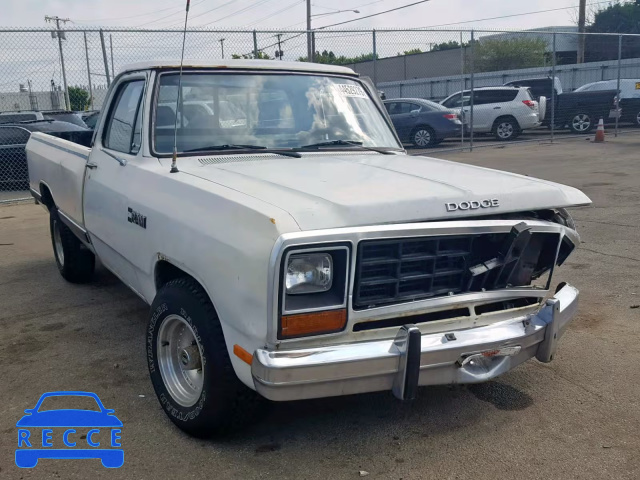 1985 DODGE D-SERIES D 1B7HD14T6FS717386 зображення 0