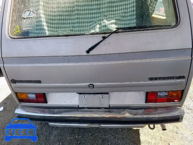 1987 VOLKSWAGEN VANAGON BU WV2YB0255HH002041 зображення 6