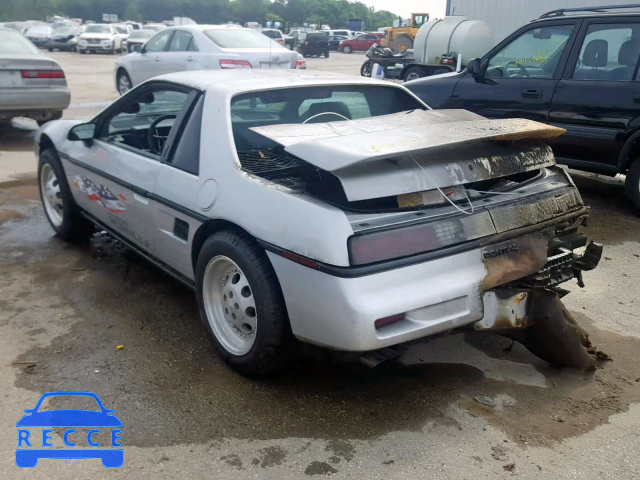 1988 PONTIAC FIERO 1G2PE1190JP204636 image 2