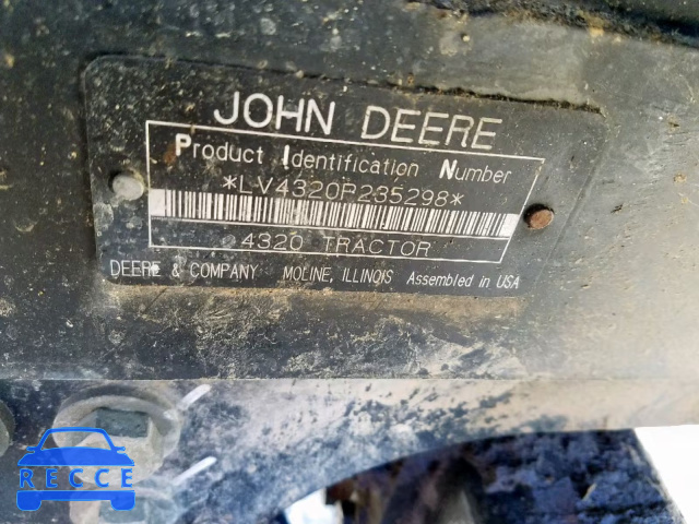 2006 JOHN DEERE TRACTOR LV4320P235298 image 9