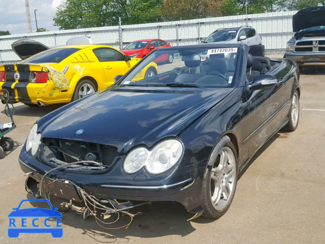 2009 MERCEDES-BENZ CLK 550 WDBTK72F99T100836 image 1