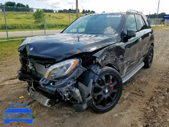 2014 MERCEDES-BENZ ML 63 AMG 4JGDA7EB1EA341647 зображення 1