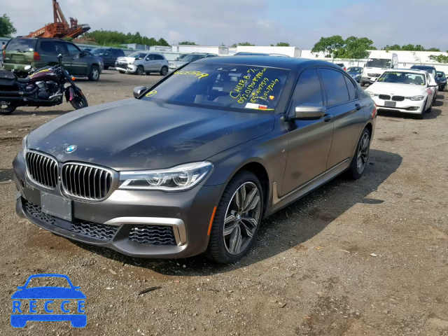 2017 BMW M760 XI WBA7H6C51HG614332 зображення 1