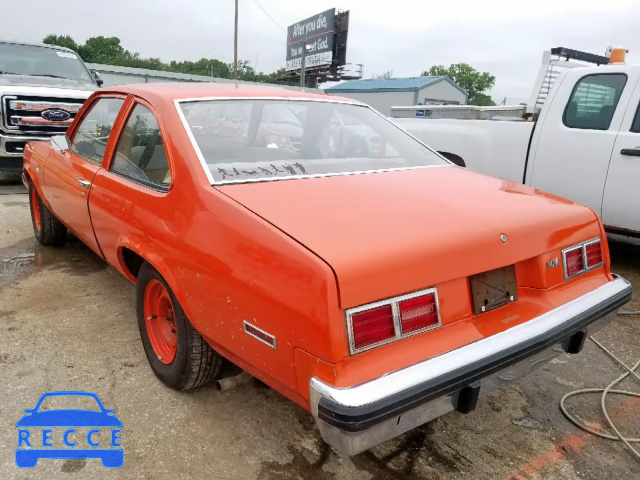 1976 CHEVROLET NOVA 1X27D6L122374 image 2