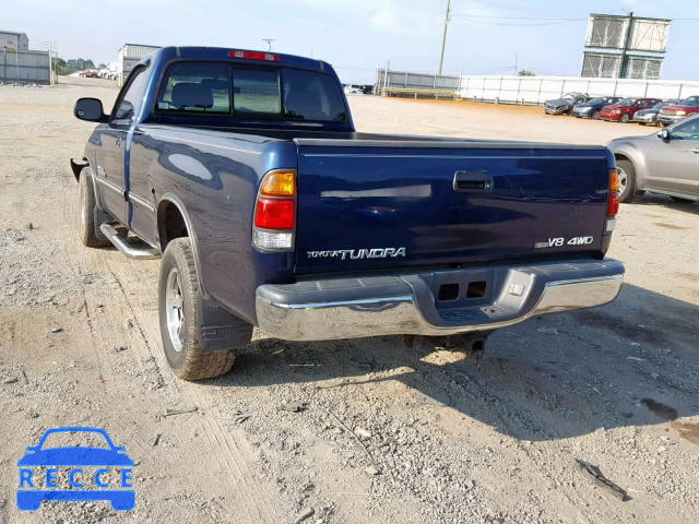 2004 TOYOTA TUNDRA SR5 5TBKT44174S446992 image 2