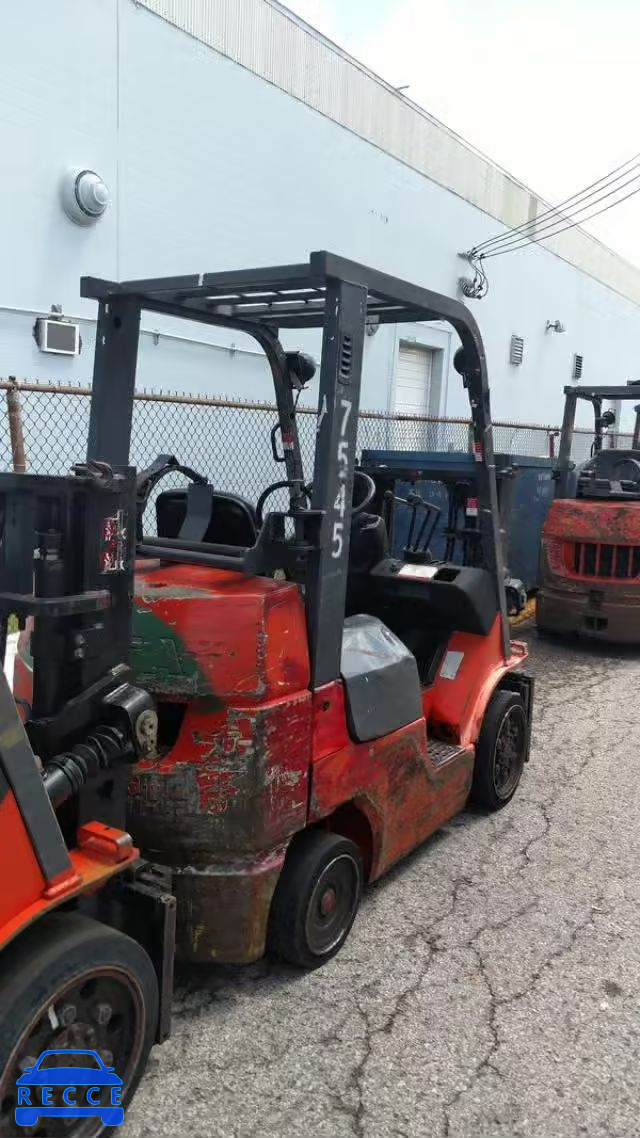 2003 TOYOTA FORKLIFT 7FGCU2580116 зображення 2