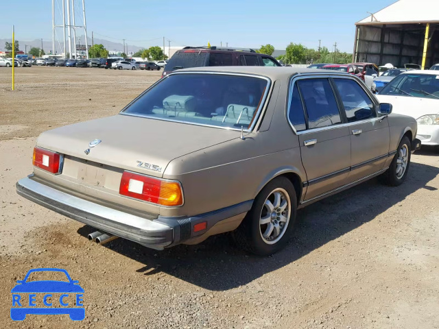 1985 BMW 735 I AUTO WBAFH8402F0637831 image 3