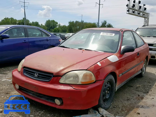 1996 HONDA CIVIC HX 1HGEJ7124TL025404 image 1