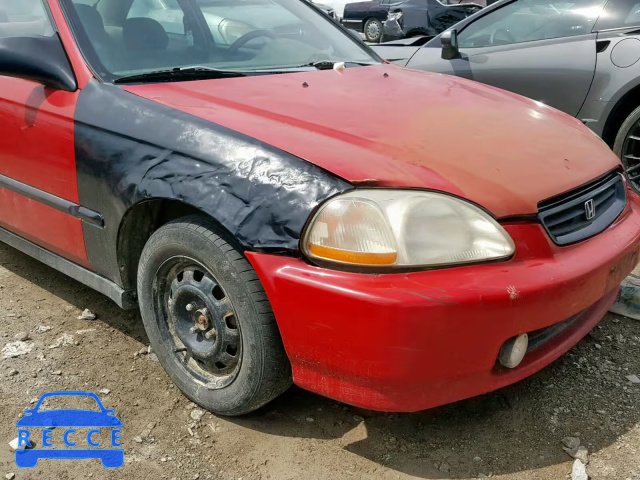 1996 HONDA CIVIC HX 1HGEJ7124TL025404 image 8