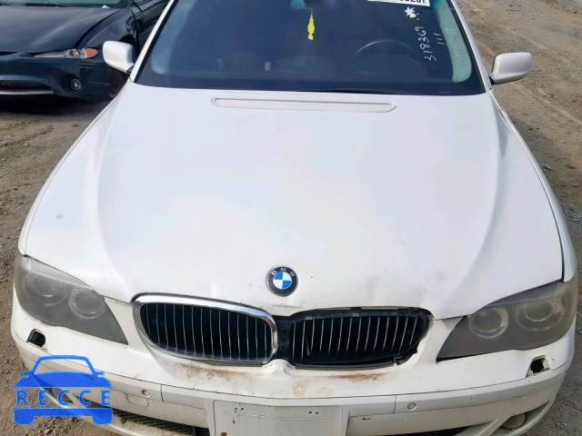 2007 BMW 750 I WBAHL83517DT08083 image 6