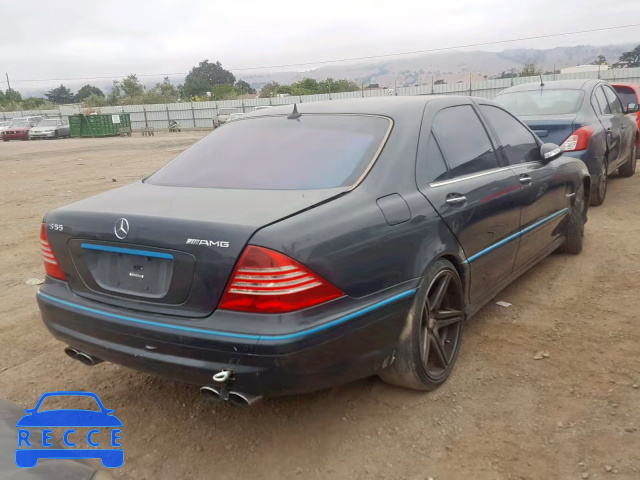 2004 MERCEDES-BENZ S 55 AMG WDBNG74J94A389359 зображення 3