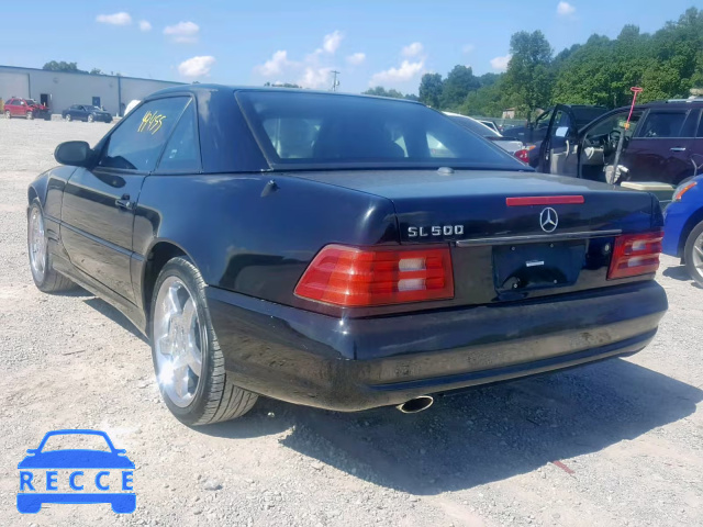 2001 MERCEDES-BENZ SL 500 WDBFA68F91F198142 image 2