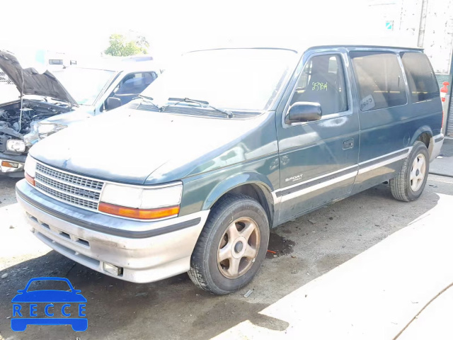 1993 PLYMOUTH VOYAGER SE 2P4GH4536PR342839 image 1