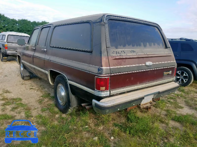 1987 CHEVROLET SUBURBAN R 1GNGR26N2HF153983 image 2