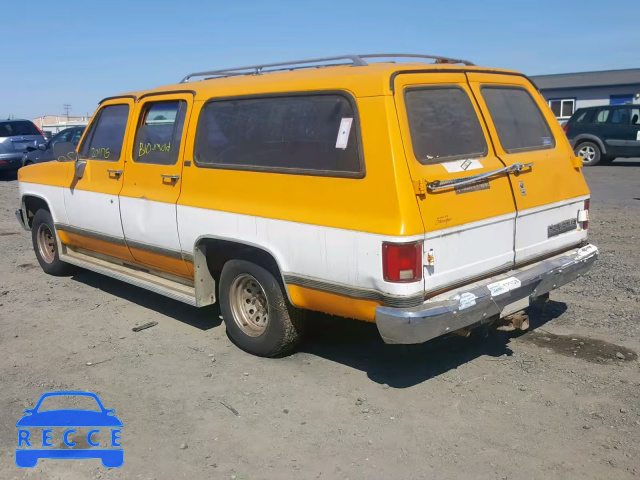 1991 CHEVROLET SUBURBAN R 1GNER16K3MF127331 зображення 2