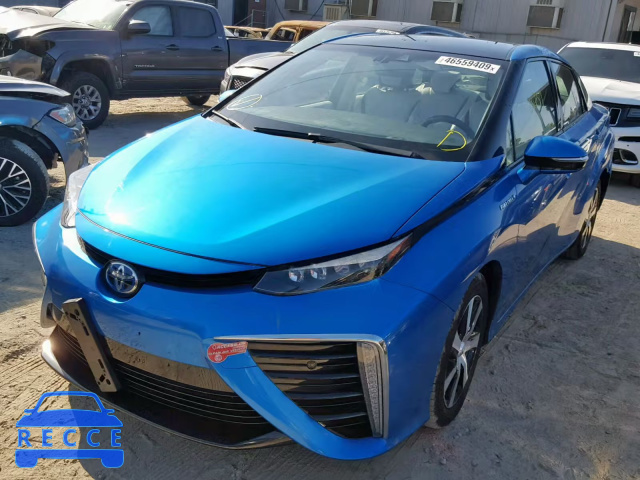 2018 TOYOTA MIRAI JTDBVRBD1JA003872 зображення 1