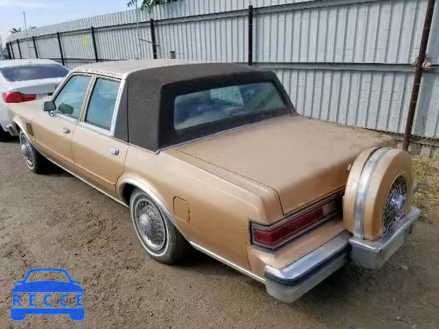 1987 CHRYSLER FIFTH AVEN 1C3BF66P5HX776839 зображення 2