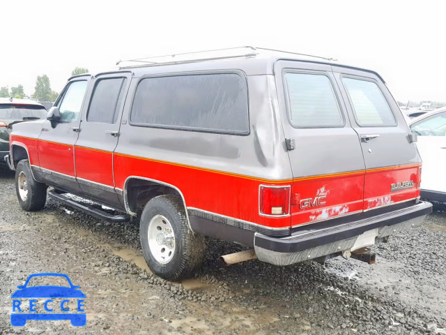 1991 GMC SUBURBAN V 1GKEV16K8MF513445 зображення 2