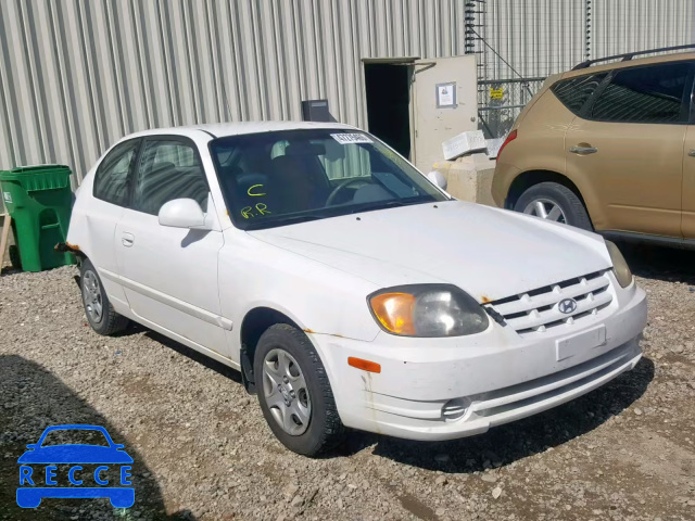 2003 HYUNDAI ACCENT BAS KMHCG35G63U259696 image 0