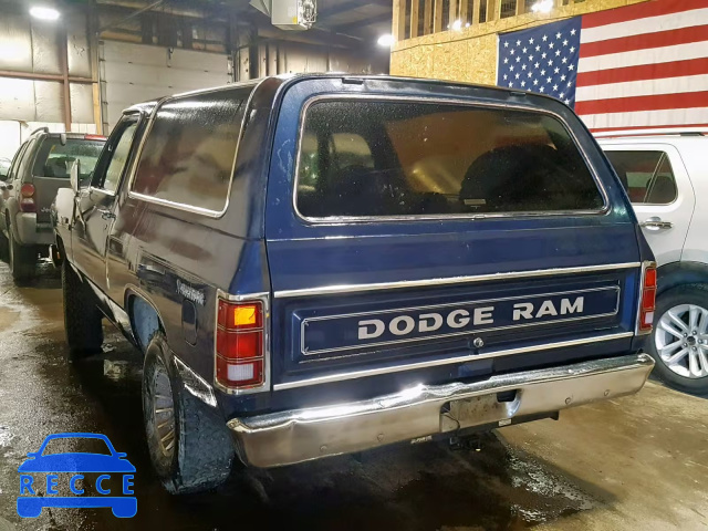 1984 DODGE RAMCHARGER 1B4GW12T0ES255461 image 2