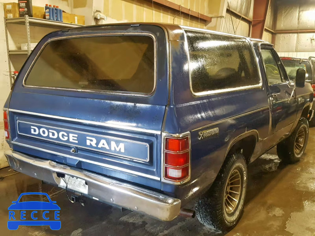 1984 DODGE RAMCHARGER 1B4GW12T0ES255461 image 3