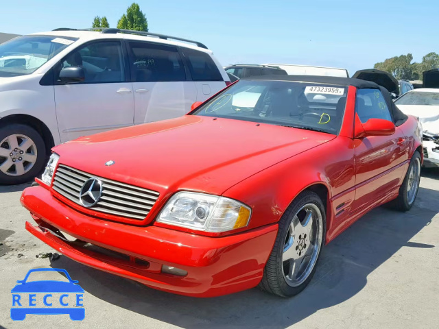 2001 MERCEDES-BENZ SL 500 WDBFA68F71F199760 image 1