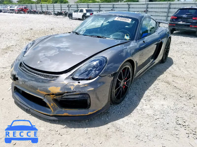 2016 PORSCHE CAYMAN GT4 WP0AC2A80GK191557 image 1