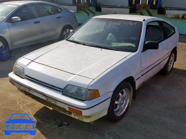 1987 HONDA CIVIC CRX JHMEC1318HS003993 зображення 1