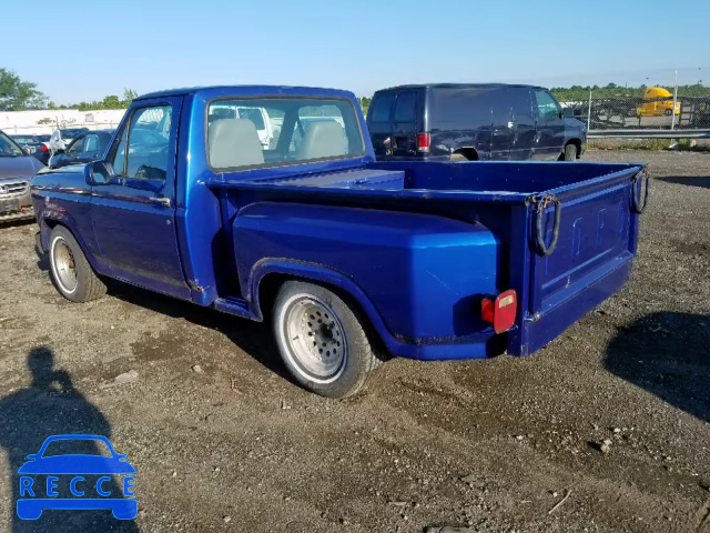 1983 FORD F100 1FTCF10F2DNA03805 image 2
