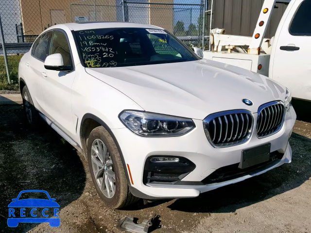 2019 BMW X4 XDRIVE3 5UXUJ3C52KLG53942 image 0