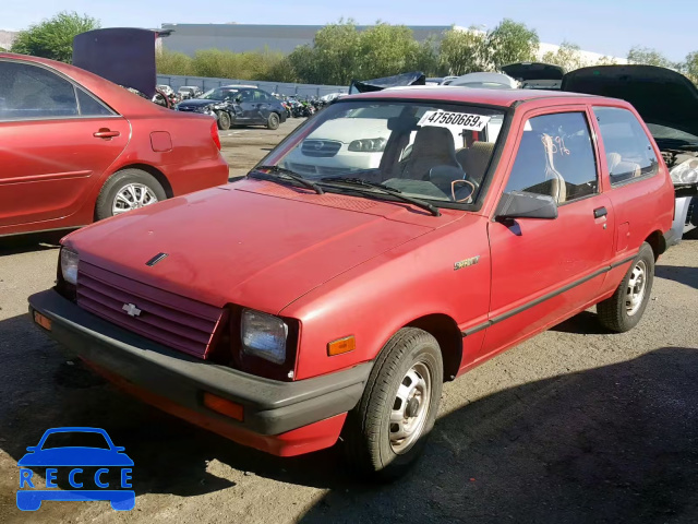 1985 CHEVROLET GEO SPRINT JG1MR08M9FK710261 image 1