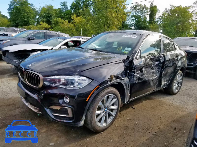 2017 BMW X6 XDRIVE5 5UXKU6C3XH0S99772 image 1