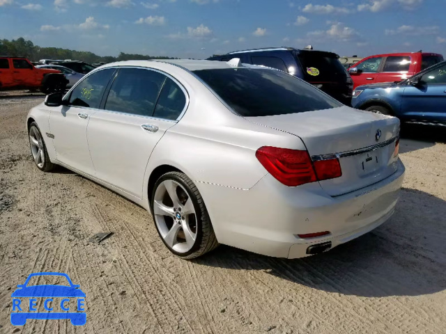 2011 BMW 750 LXI WBAKC8C57BC432637 image 2