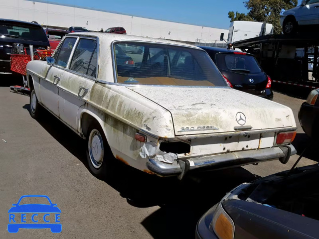 1973 MERCEDES-BENZ 220D 11511010343595 image 2