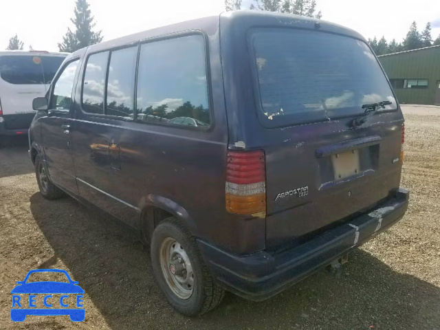 1988 FORD AEROSTAR 1FMCA11U1JZB56946 image 2