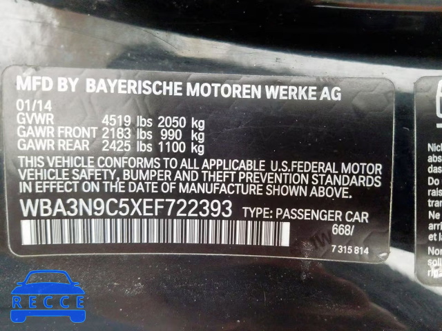 2014 BMW 428 XI WBA3N9C5XEF722393 image 9