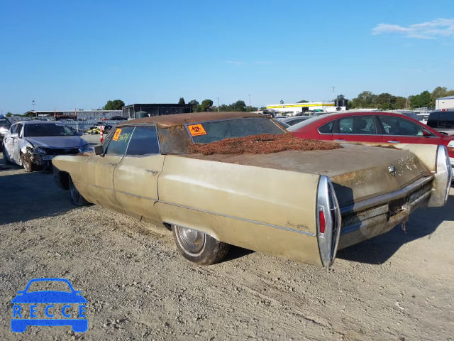 1968 CADILLAC DEVILLE BA B8273274 image 2