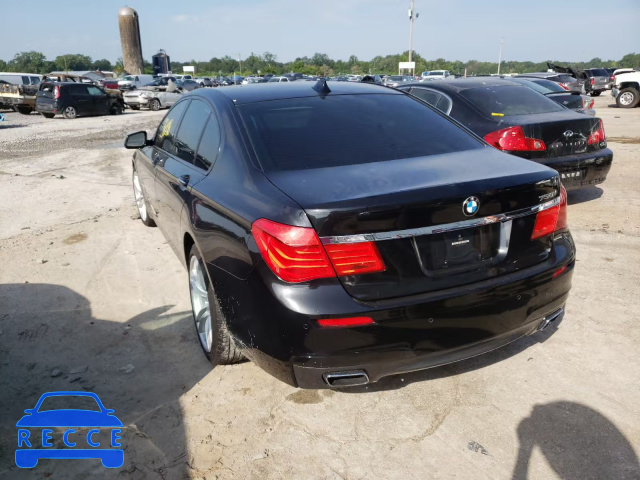 2011 BMW 750 I WBAKA8C59BCY36951 зображення 2