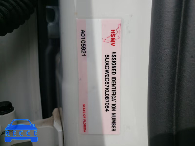 2019 BMW X7 XDRIVE4 5UXCW2C57KL087054 image 9