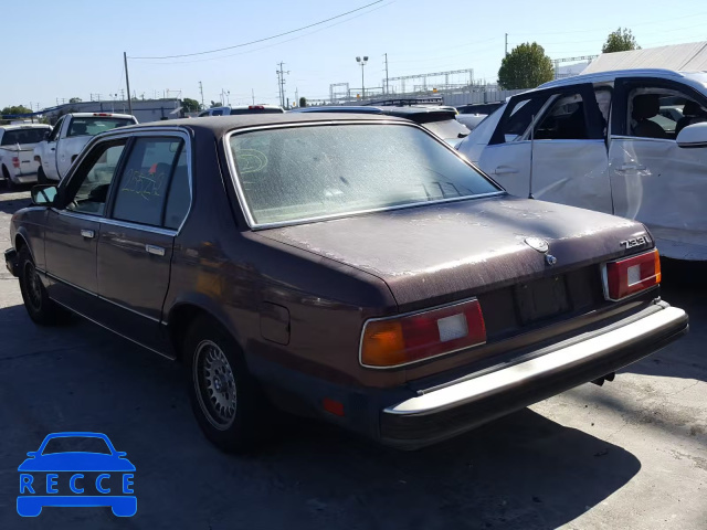 1984 BMW 733 I AUTO WBAFF8405E9284744 image 2