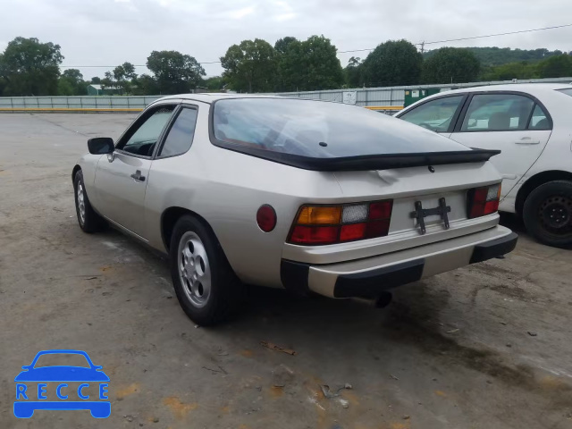 1987 PORSCHE 924 S WP0AA0928HN455473 image 2