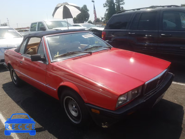 1986 MASERATI SPYDER ZAMFL110XGA330315 image 0