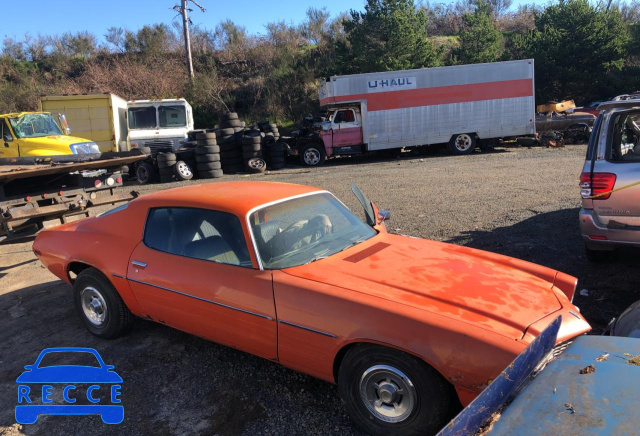 1970 CHEVROLET CAMERO 124870L531012 image 0